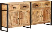 Dressoir massief mangohout 172x35x80 cm