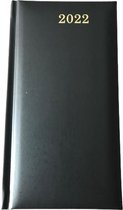 Zakagenda - 2022 - zwart - Hard kaft - 8,5 x 16 cm