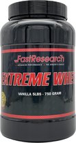 Fast Research | Extreme Whey Vanille - 100% Whey Protein - Eiwitshake - 750 gram - 25 doseringen