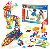 Magnetisch Speelgoed Bouwblokken 158 | 3 Jaar / 4 Jaar - Bouwen Magnetische XL Set Voor Kinderen