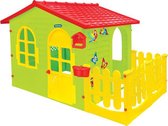 Mochtoys Speelhuis Tuinhuis Junior 190 X 127 Cm Groen/geel