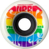 OJ Wheels 55mm Mini Super Juice 78a skateboardwielen rainbow