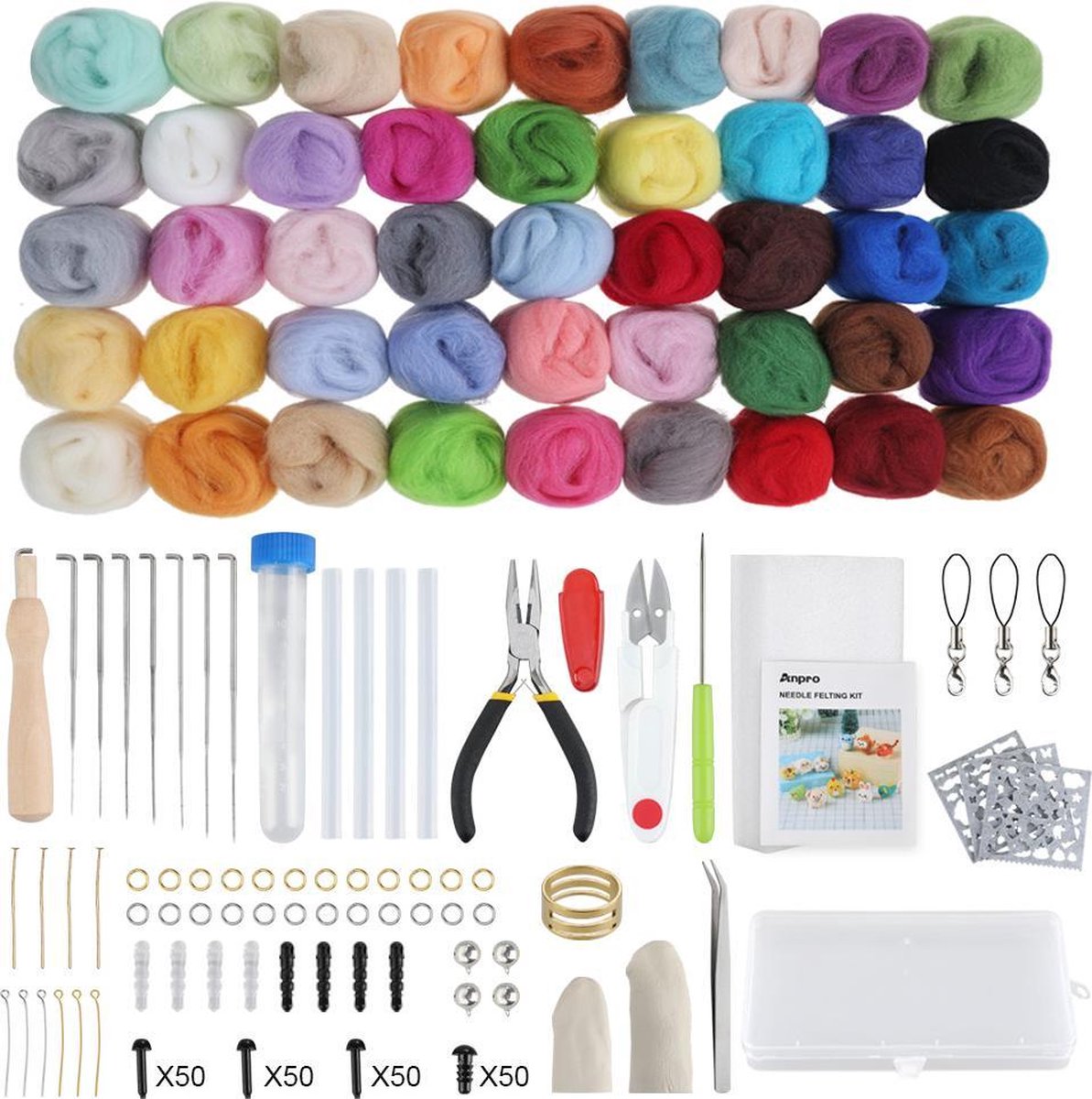 Kit outils de feutrage complet