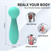 Vibrator, Wand vibrator, Massage vibrator, compacte clitoris stimulator, waterdicht, krachtige motor