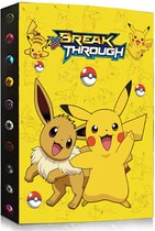 Pikachu Verzamelmap XL Voor 240 Pokémon Kaarten | Pokémon Verzamelmap | Pokémon Speelgoed | Cadeau Voor Kinderen | Echte Pikachu En Eevee | Eevee Pokémon Verzamelmap | Grote Pokémo