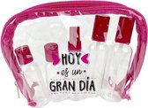 Reistasje Inca Transparant (6 pcs)