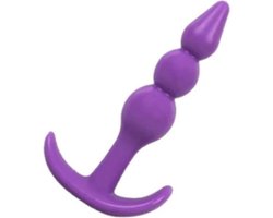 Buttplug paars man/vrouw