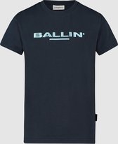 Ballin Amsterdam -  Jongens Regular Fit   T-shirt  - Blauw - Maat 104