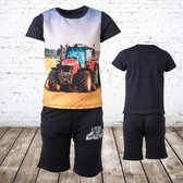Jongens kleding set trekker blauw 767 -s&C-158/164-Complete sets