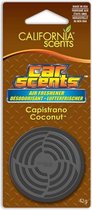 Auto luchtverfrisser California Scents Capistrano Kokosnoot