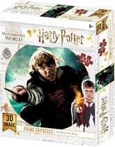 Harry Potter - Ron Wemel in de strijd Puzzel 300 stk 46x31 cm - met 3D lenticulair effect