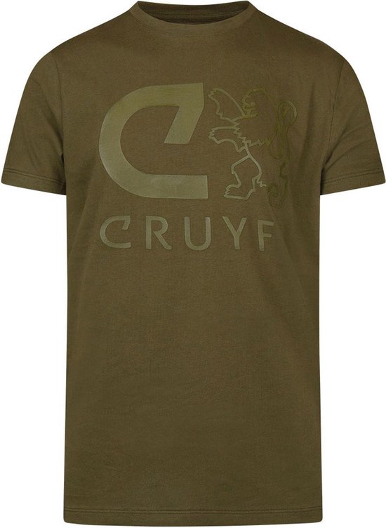 Cruyff Hernandez SS Tee - groen - t-shirt Unisex
