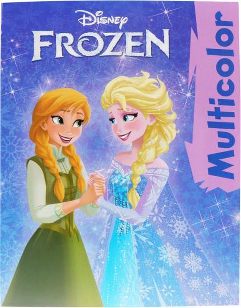 kleurboek Frozen junior 297 x 210 mm 32 pagina's