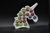 Pop It – Fidget Toy Spel – Anti Stress, Autisme en ADHD - Vrij van Giftige Materialen- TikTok Hype 2021 - Hard Unicorn