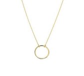 Gouden Collier Rondje 13 mm 40 - 42 - 44 cm