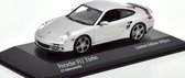 Porsche 911 (997) Turbo 2006 Zilver Metallic 1-43 Minichamps Limited 500 Pieces