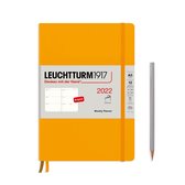 Leuchtturm1917 A5 Medium Weekly Planner 2022 softcover Rising Sun