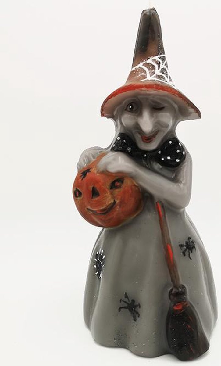 Halloween kaars Schattige Heks