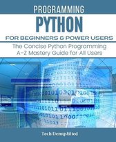Python for Beginners & Power Users