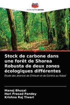 Stock de carbone dans une forêt de Shorea Robusta de deux zones écologiques différentes