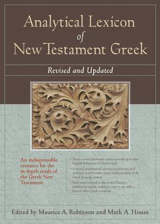 Analytical Lexicon of New Testament Greek - cover