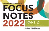 Wiley CIA 2022 Part 2 Focus Notes - Practice of Internal Auditing