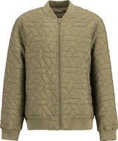 FAUND QUILTED Bomberjack Heren - Relaxed Fit Gewatteerde Zomerjas Heren - Jassen Heren / Tussenjas Heren met Duo Voorzakken - Jas Heren met Ritssluiting - Jacket Men / Outdoorjas / Zomerjasse