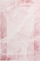 Modern laagpolig vloerkleed Palazzo - Roze 270 - 120x170 cm