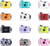 Narvie - herbruikbare camera met rol en waterdicht voor bruiloft of vakantie - 36 kleuren foto's
