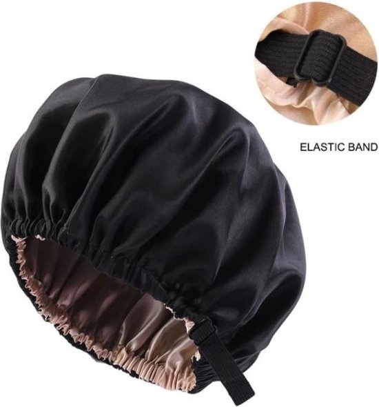 Bonnet en satin - Bonnet en satin - Bonnet en satin - Méthode des cheveux  bouclés.