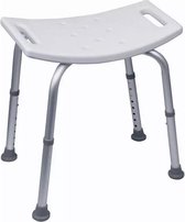 Shower Stool - Douche Stoel - Afstelbaar - Wit
