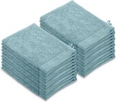 CLYR Washand Tidy Towels - Set van 20 stuks - 100% BCI Katoen - Caribbean Blue Green