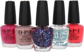 O.P.I Set K Mini Nagellak (5 kleuren)