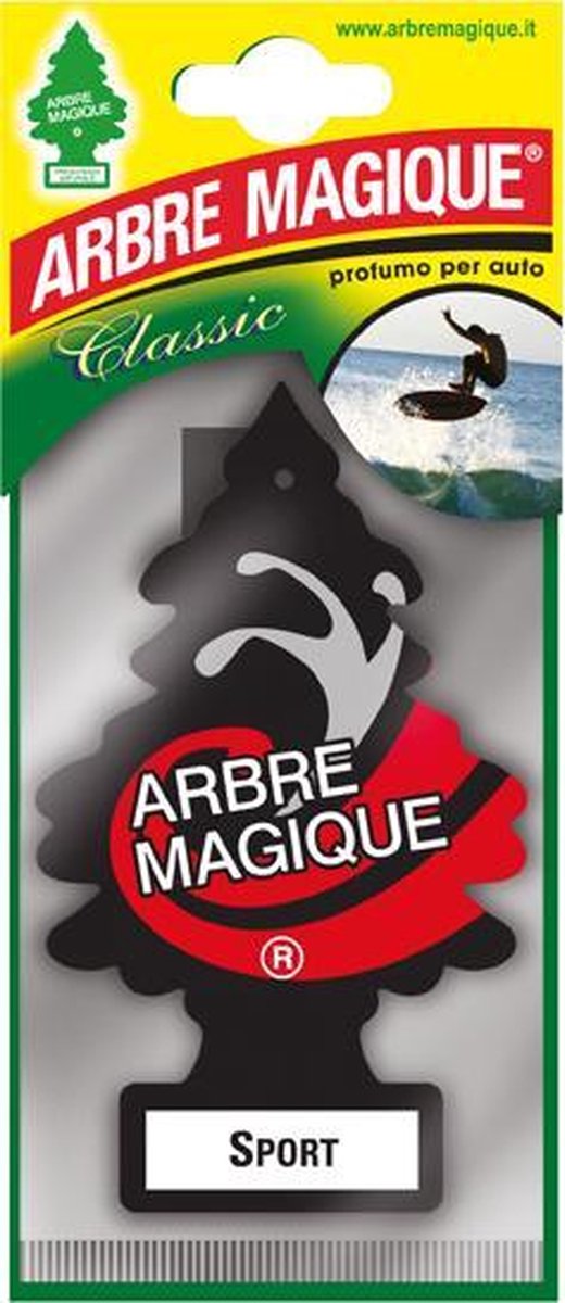 Arbre Magique 12 X 7 Cm Sport Zwart