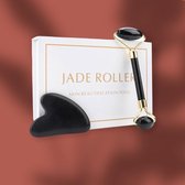 Jade Roller 100% natuurlijke Zwarte steen