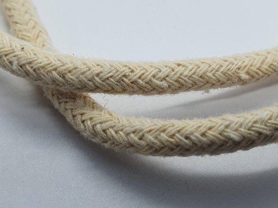 Ronde olielampen lont 100CM - EXTRA LANG - olielamp - Long Burn - 4 mm — afbeelding 4