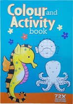 Activiteiten & Kleurboek +/- 72 pagina's "Zeepaardje"