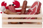 Dix Toy Food, Red, MDF