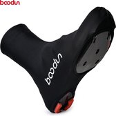 Boodun - Dunne overschoenen - Maat 44-47 (XL) - 1 paar - Mountainbike - Wielrennen - Zwart - Wind en water stoppend - Waterproof - Regen - Vorst