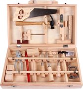 E&CT Trading  - Beste handwerk - Reparatie tool - 16 stuks - Hamer -Zag vliegtuig - Boor multi in 1 set timmerwerk - Tool set voor kinderen en volwassenen