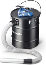 Vacmaster® Aszuiger - 500W - Alleszuiger - Hittebestendige zuigslang - Stoffilter geschikt voor asresten - Draaghendel - 22 liter - Zwart