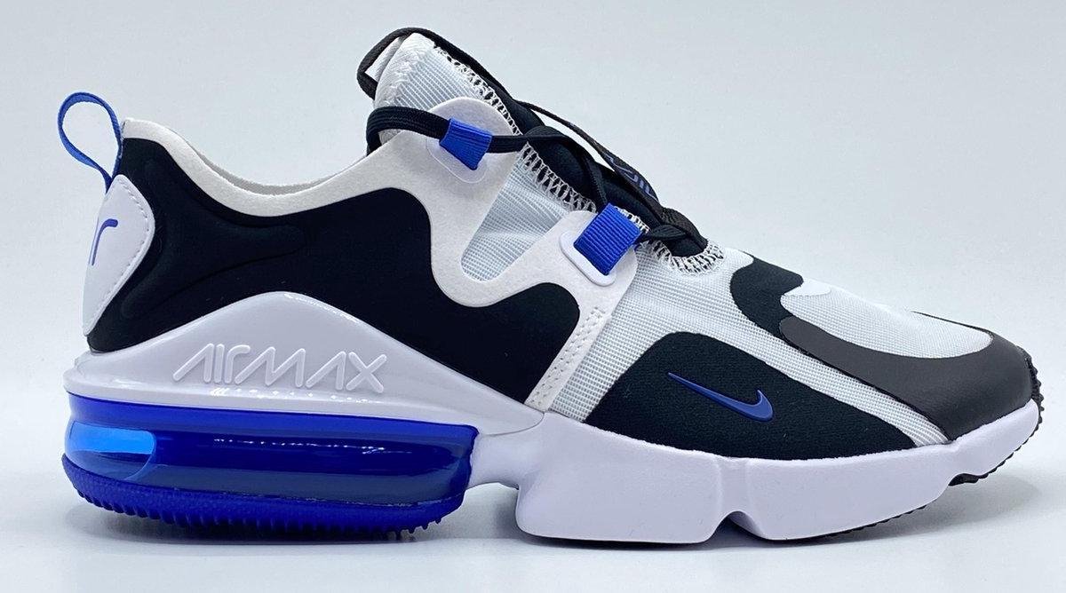 nike air max infinity blue and white