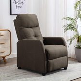 Fauteuil taupe stof