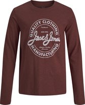 JACK&JONES JUNIOR JJEJEANS TEE LS O-NECK 21/22 NOOS JR Jongens T-shirt - Maat 128