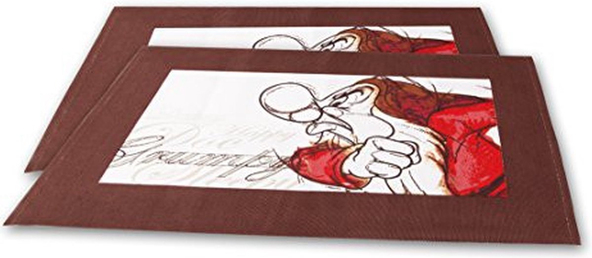 Disney Egan Placemats Grumpy 59X37CM (set van 2) Katoen