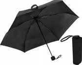 Paraplu - Paraplu opvouwbaar -  Paraplu Kind - Stormparaplu - Stevig Anti Storm & Wind - Windproof - 6 Panelen - Ø 90 cm - Ruimtebesparend & Compact - Zwart