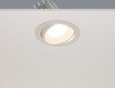 Inbouwspot Venice DL 1210 Wit - Ø9cm - LED 8W 2700K 1000lm - IP44 - Dimbaar > inbouwspot binnen wit | inbouwspots badkamer wit | inbouwspot keuken wit | inbouwspot wit| spot wit | led lamp wit