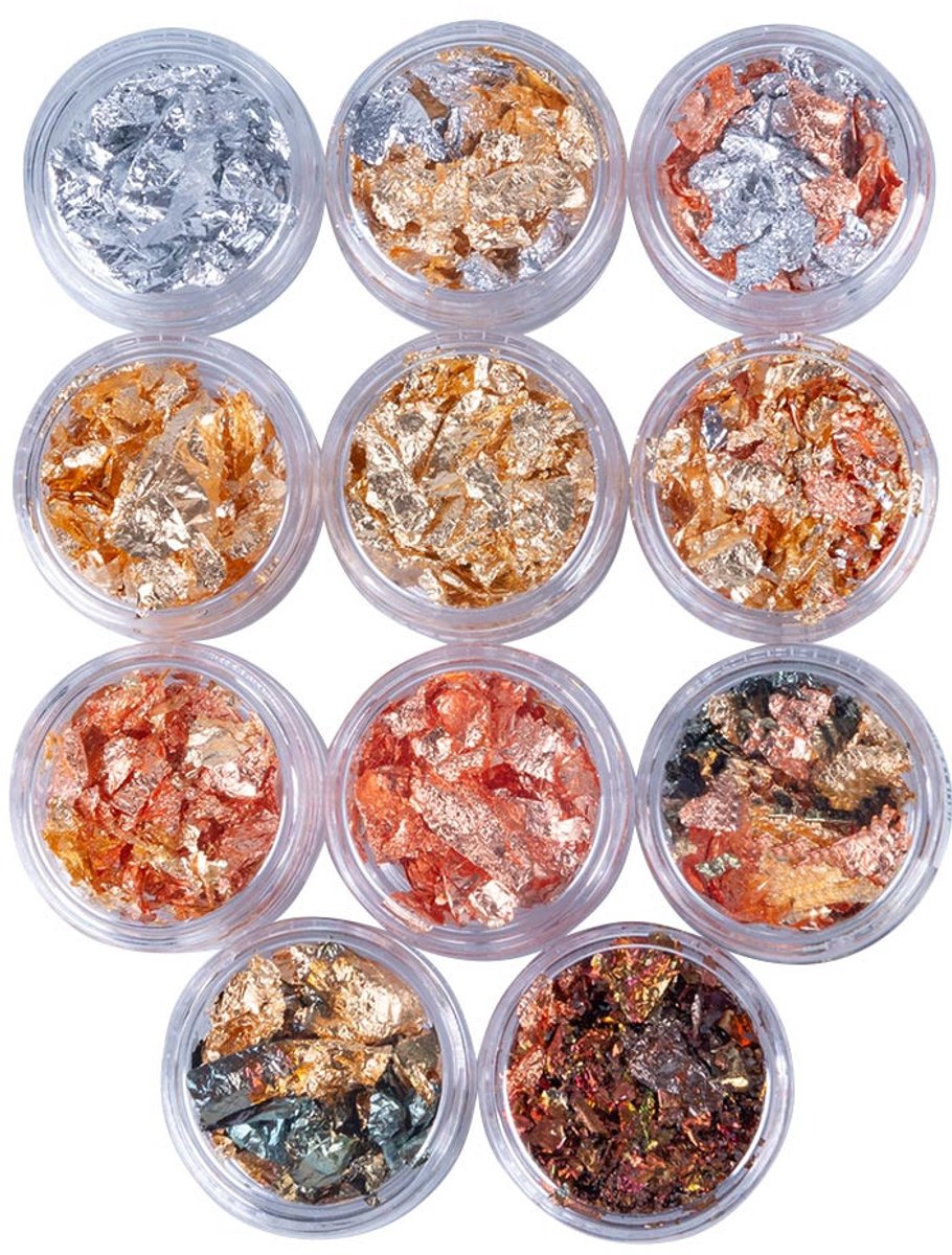 DRM Nail Art Flakes #9 Flames