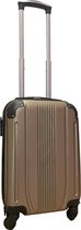 Travelerz handbagage koffer met wielen 27 liter - lichtgewicht - cijferslot - champagne (168)