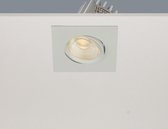 Inbouwspot Venice DL 2608 Wit - 8x8cm - LED 8W 2700K 720lm - IP44 - Dimbaar > inbouwspot binnen wit | inbouwspots badkamer wit | inbouwspot keuken wit | inbouwspot wit| spot wit | led lamp wit